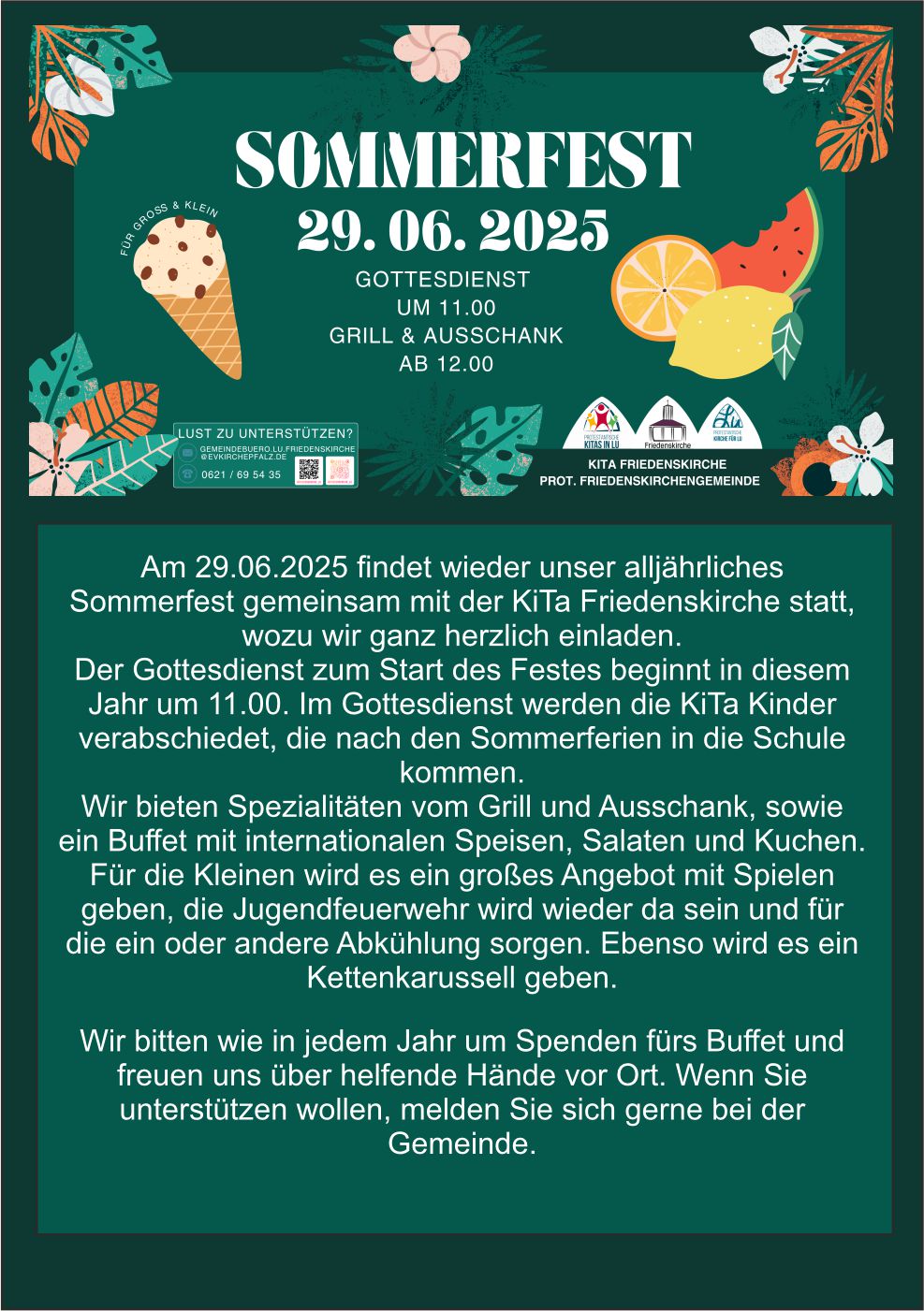 Banner Sommerfest 2025