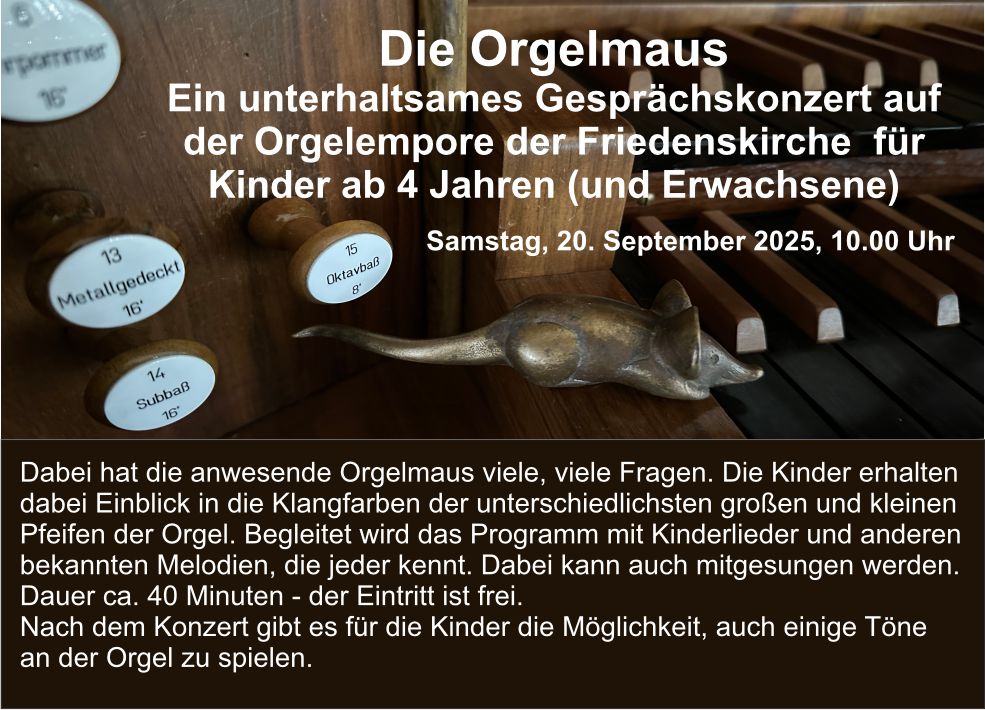Banner Orgelmaus